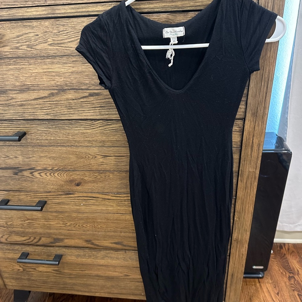 Elegant Black Women's Dress